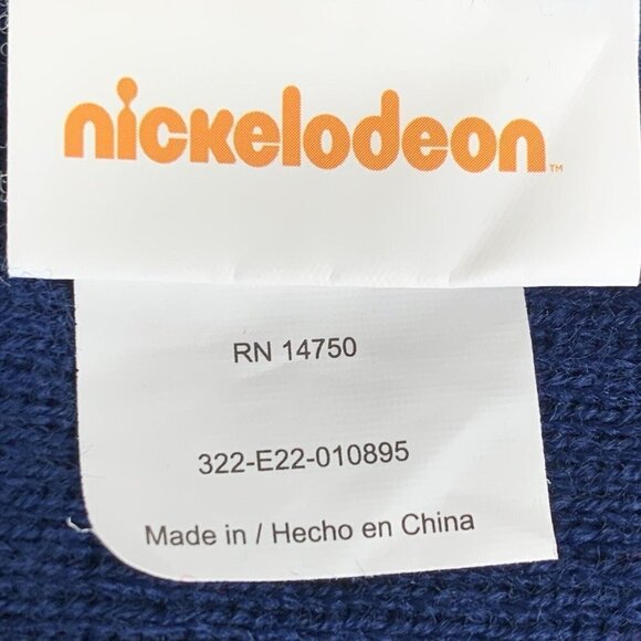 Paw Patrol Kids Beanie Hat Nickelodeon Blue Red Logo Patch - Picture 2 of 9